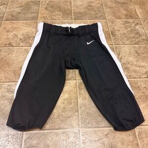 Nike Mens Team Engineered Football Pants Black White DV3978-012 Size L NEW